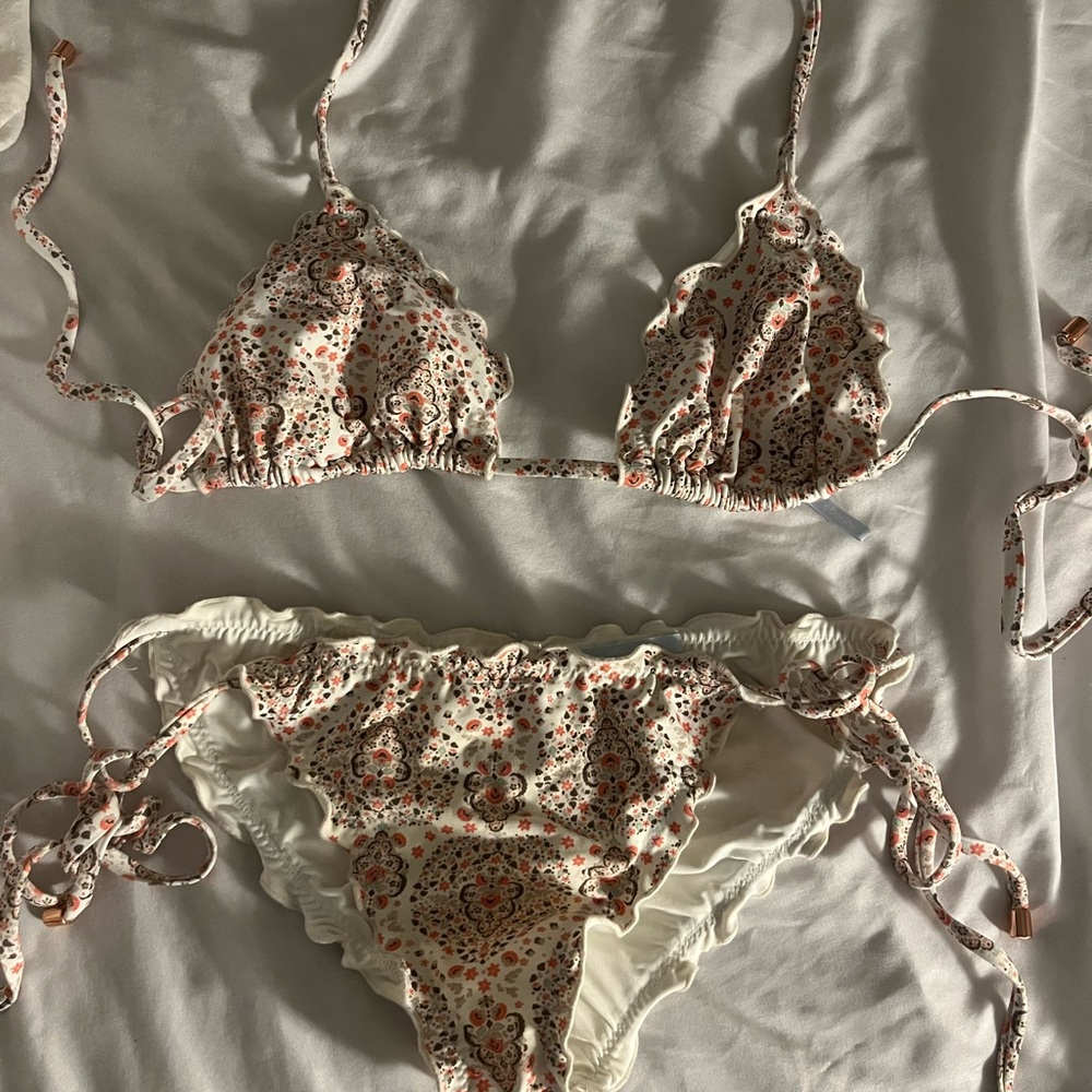 Floral Print Bikini Set
